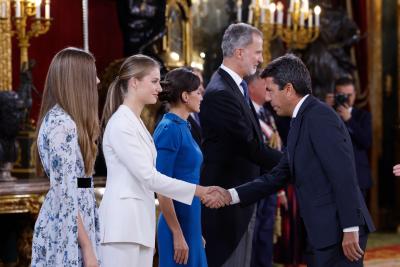 Carlos Mazón ha assistit a l'acte de jurament de la Constitució per Sa Altesa Reial la Princesa d'Astúries davant de les Corts Generals